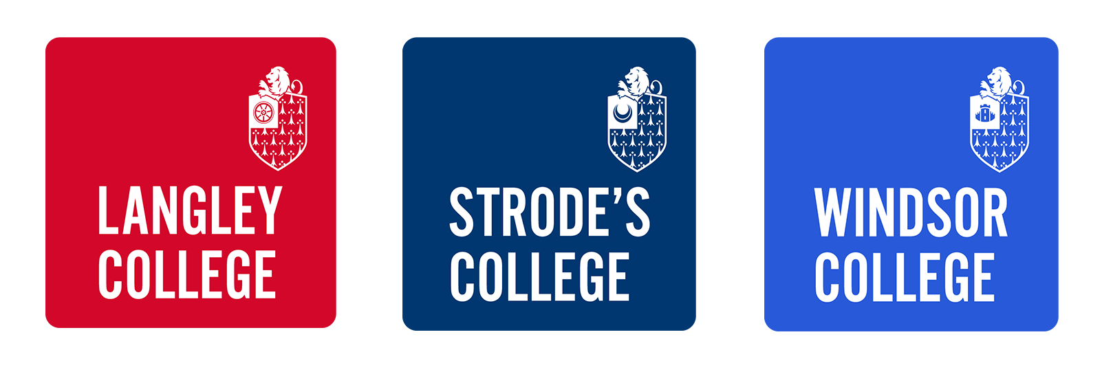Langley Strodes Windsor logos